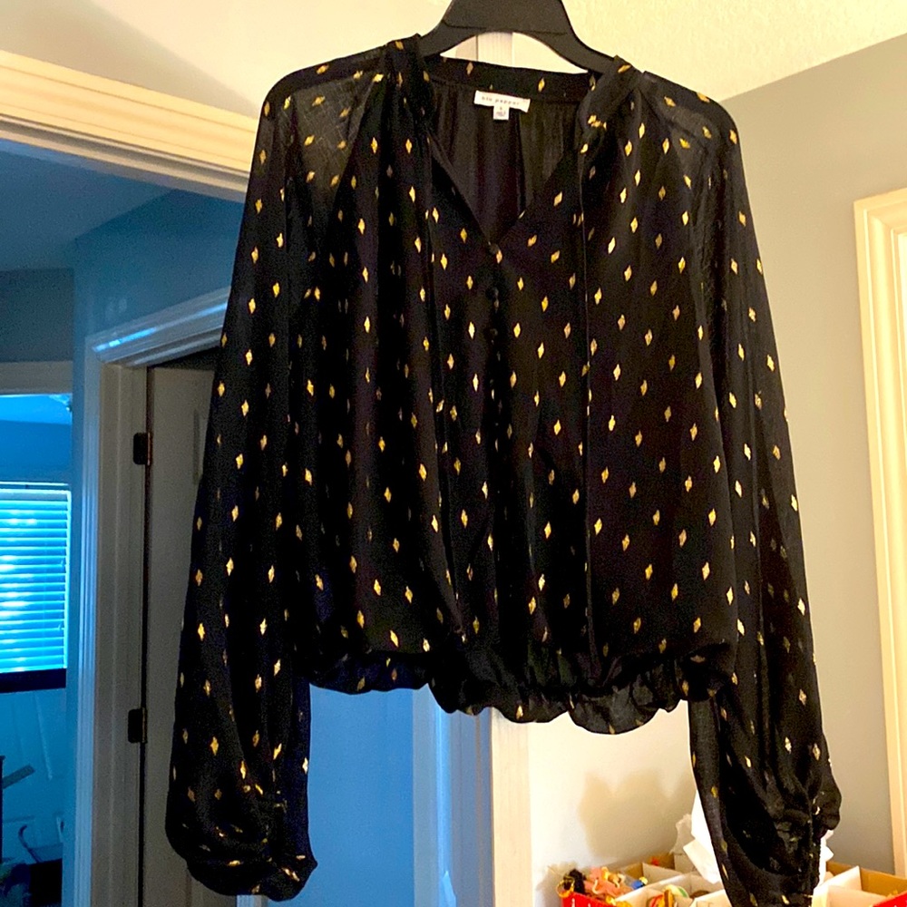 Blue Pepper blouse